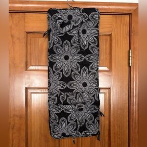 Vera Bradley Black and White Hanging Travel Bag